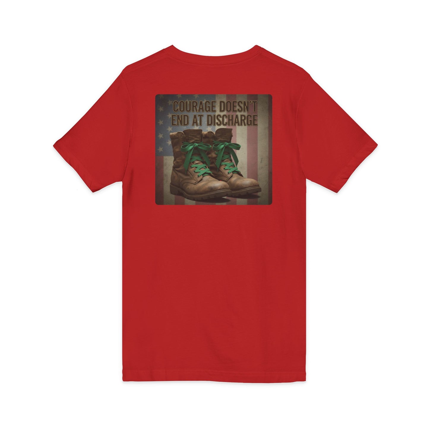 Service Continues. Support Continues. Veteran Mental Health V Neck