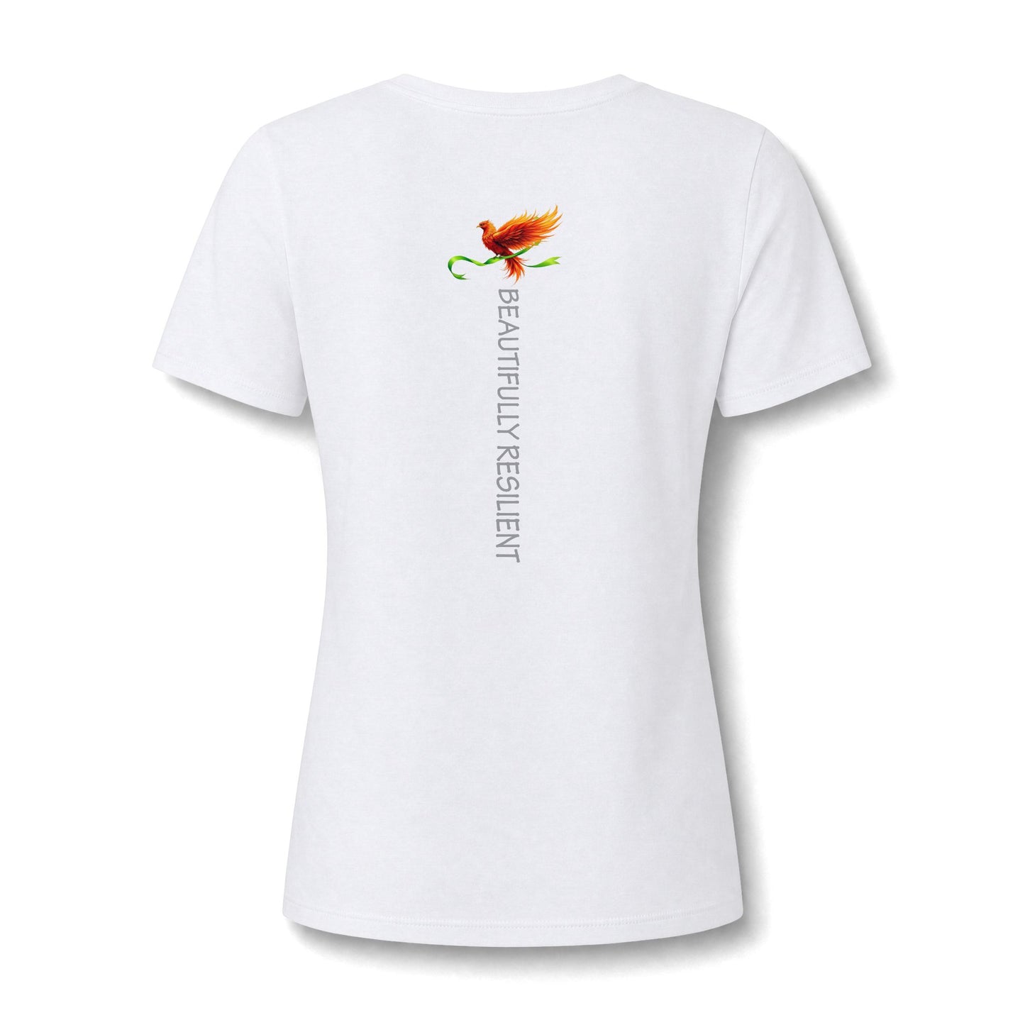 Beautifully Resilient Phoenix V Neck