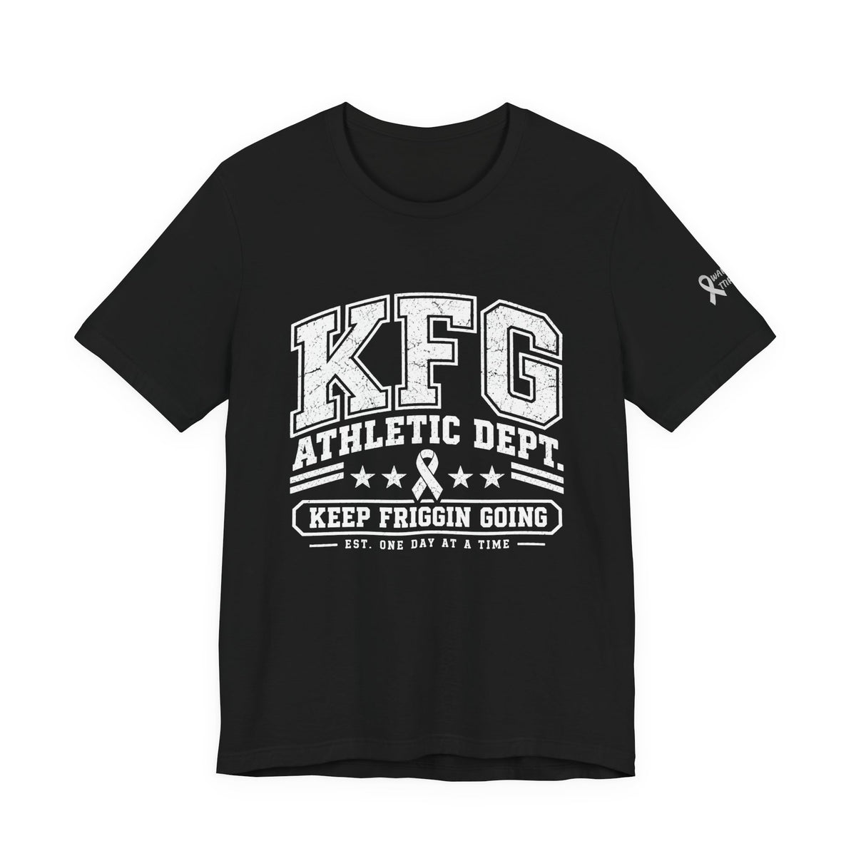 KFG Athletic Dept. Keep Friggin Going Mental Health Awareness  T-Shirt