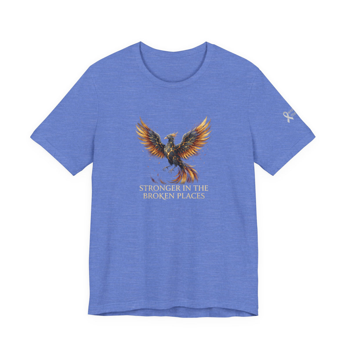 Stronger In The Broken Places Mental Health Tee