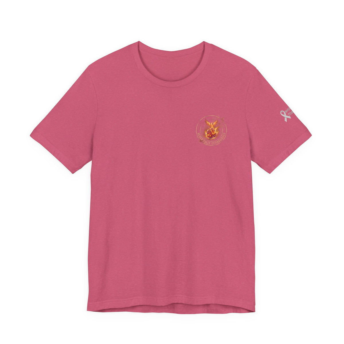 Never Fully Extinguished Phoenix Mental Health Graphic Tee