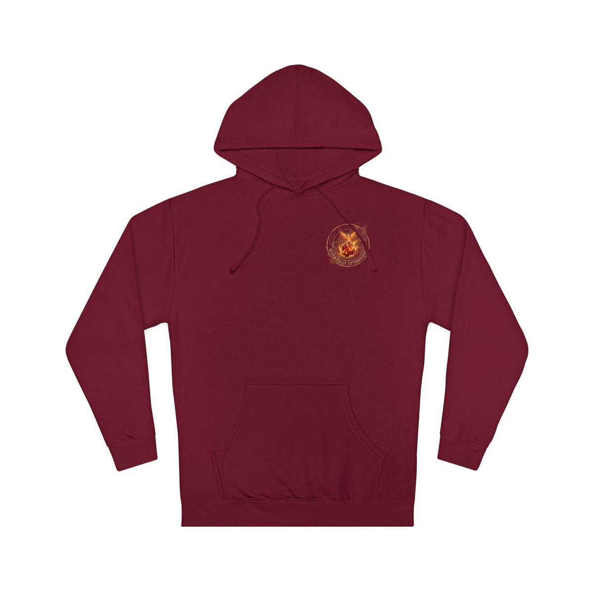Phoenix Rising Never Full Extinguished Inspirational Mental Health Hoodie