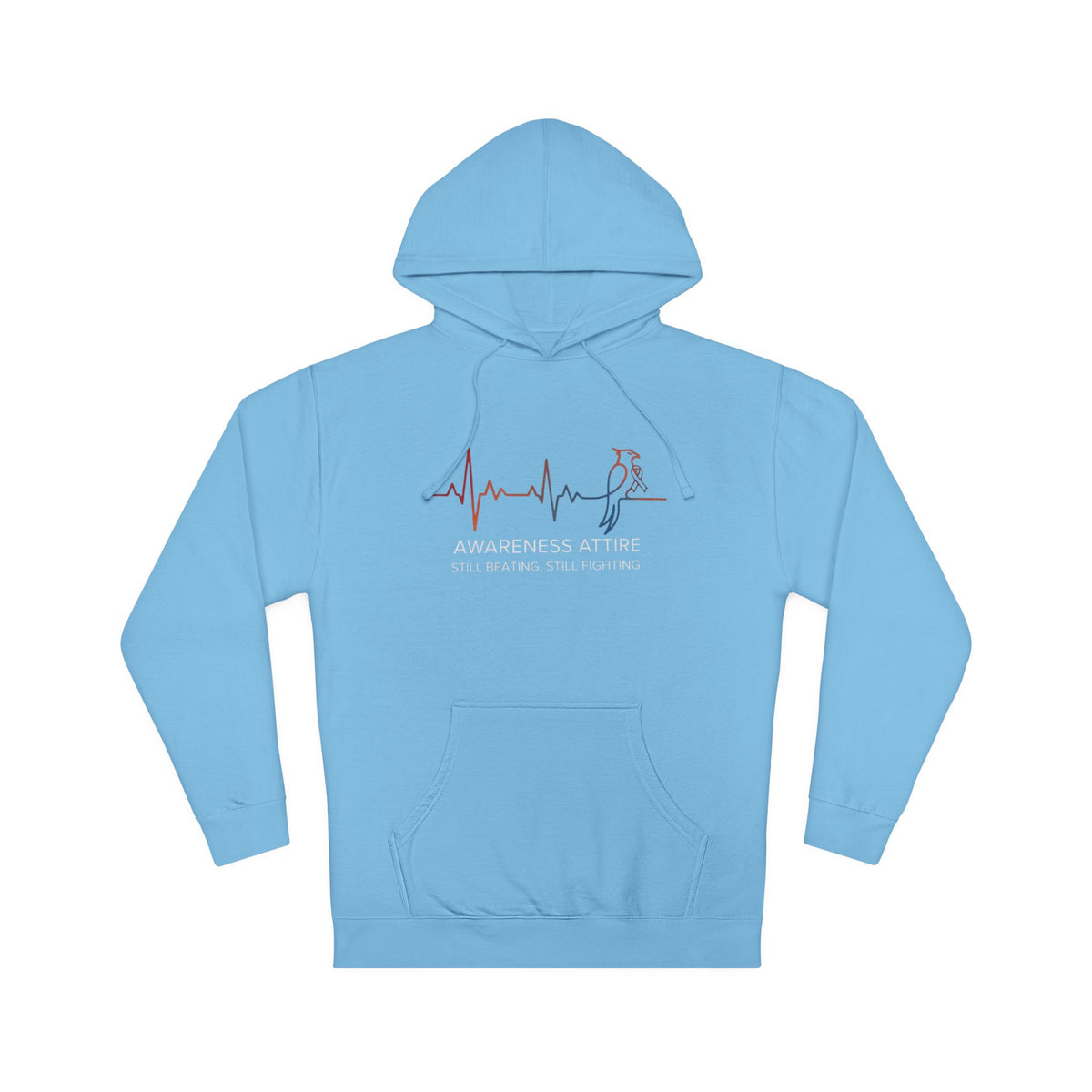 Still Beating, Still Fighting Graphic Mental Health Awareness Hoodie/ Awareness Attire