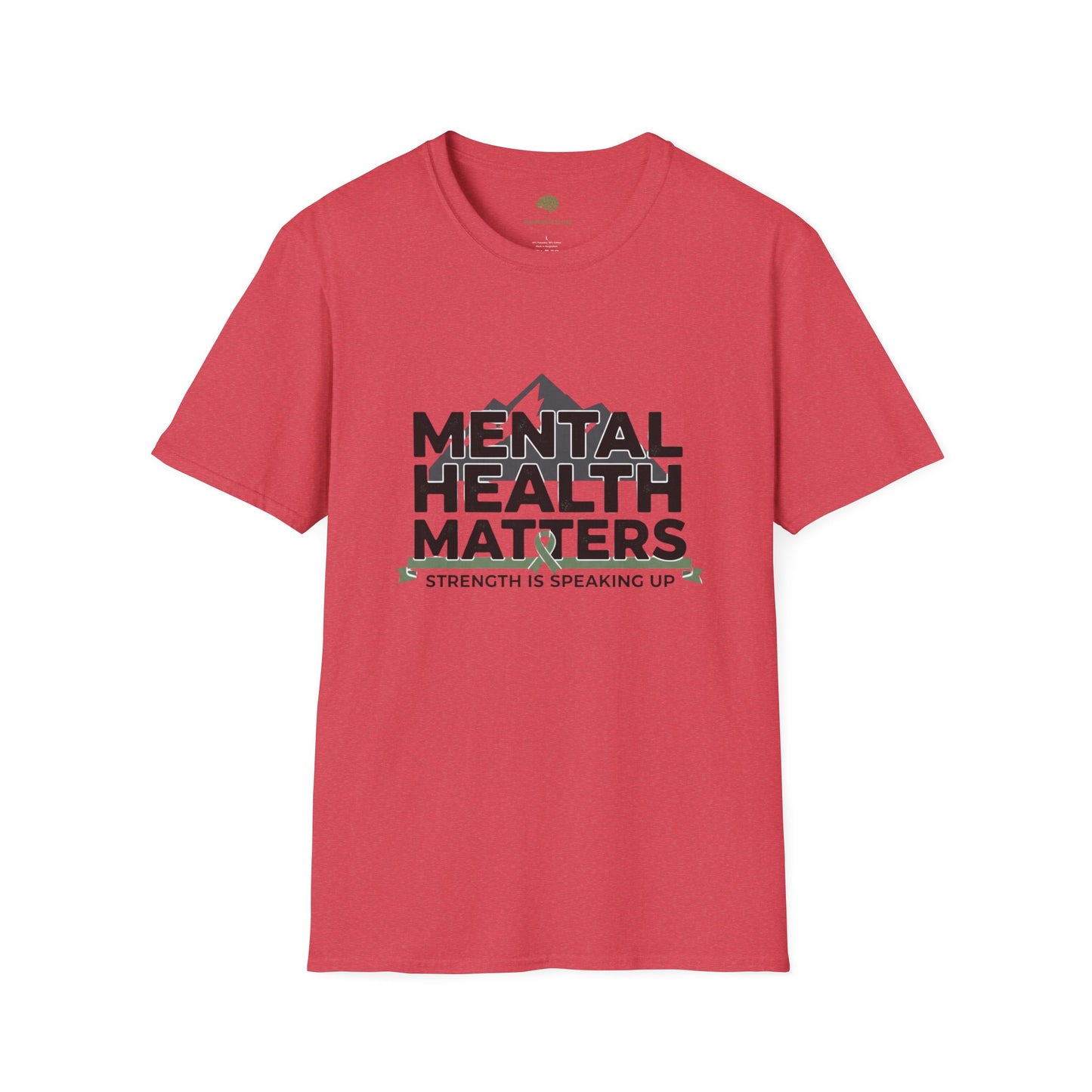 Mental Health Matters T-Shirt | Positive Wellness Tee