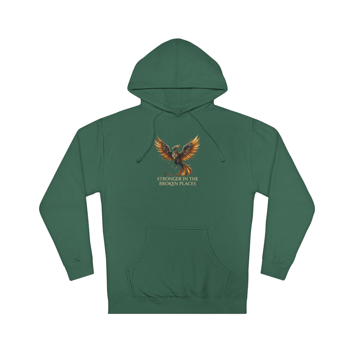 Strength in the Struggle Phoenix Mental Health Graphic Hoodie