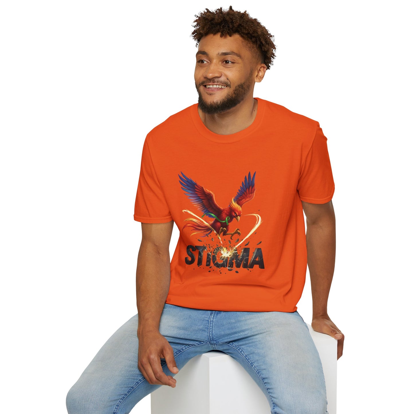 Attacking Stigma T-Shirt | Ryse the Phoenix Mascot