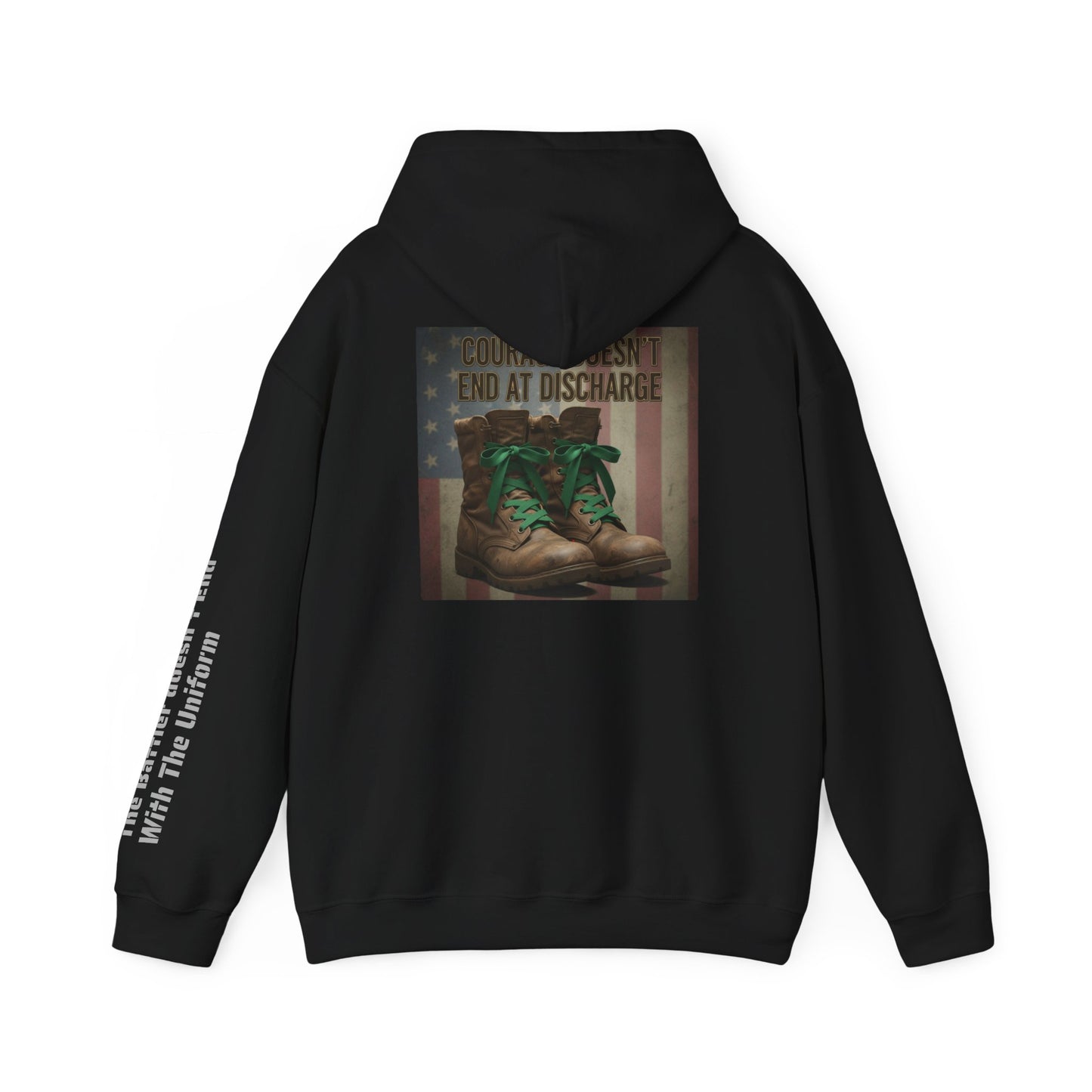 Service Continues. Support Continues Veteran Mental Health Hoodie