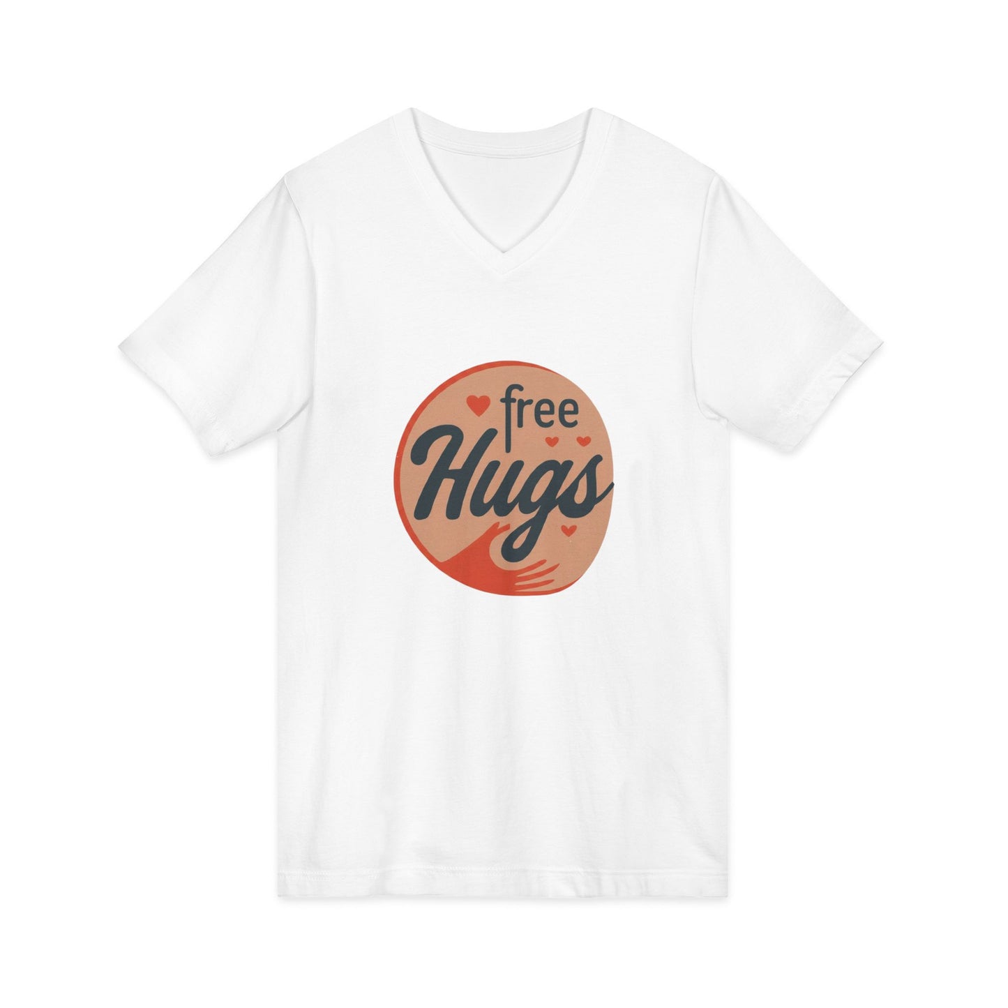 Free Hugs V-Neck Tee