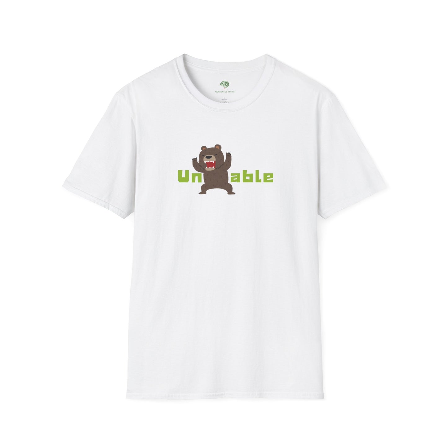 Unberable Graphic Tee | Sarcastic Cartoon Bear