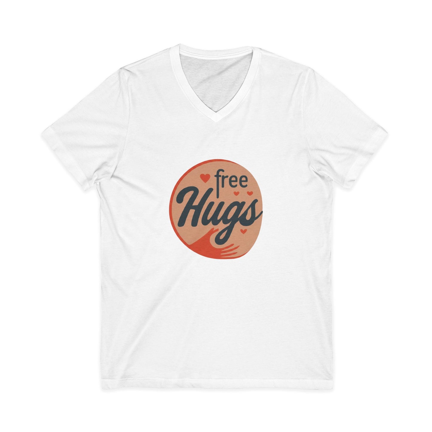 Free Hugs V-Neck Tee