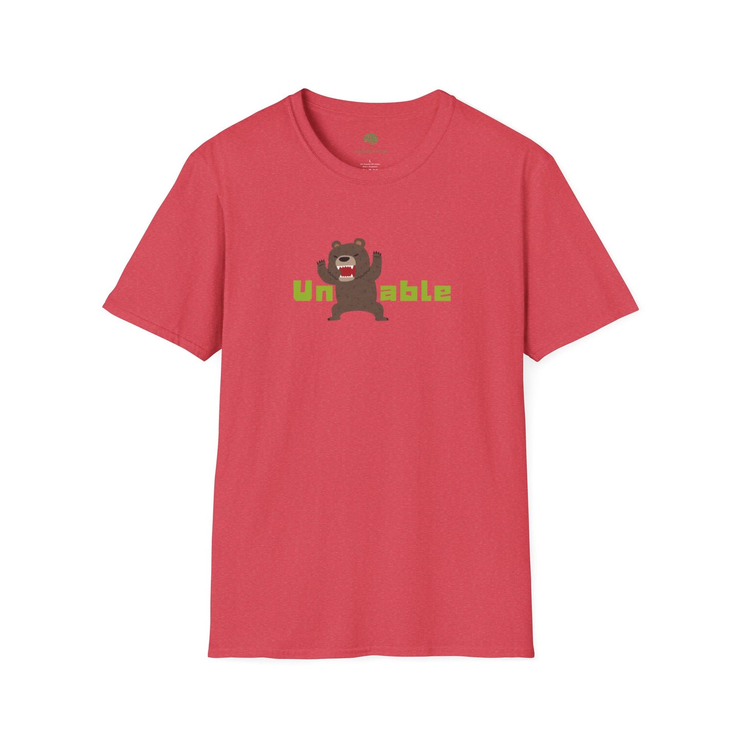 Unberable Graphic Tee | Sarcastic Cartoon Bear