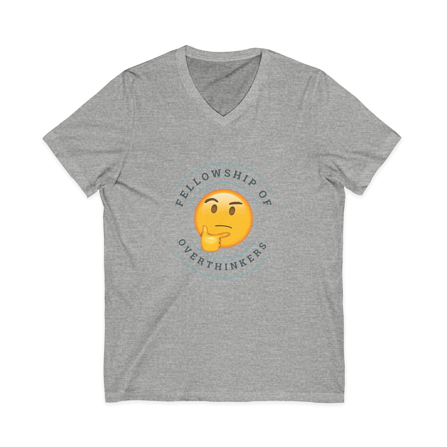 Fellowship of Overthinkers V-Neck T-Shirt