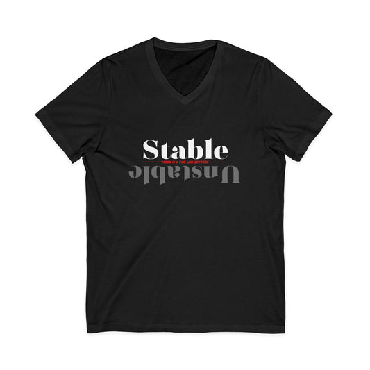 Fine Line V Neck