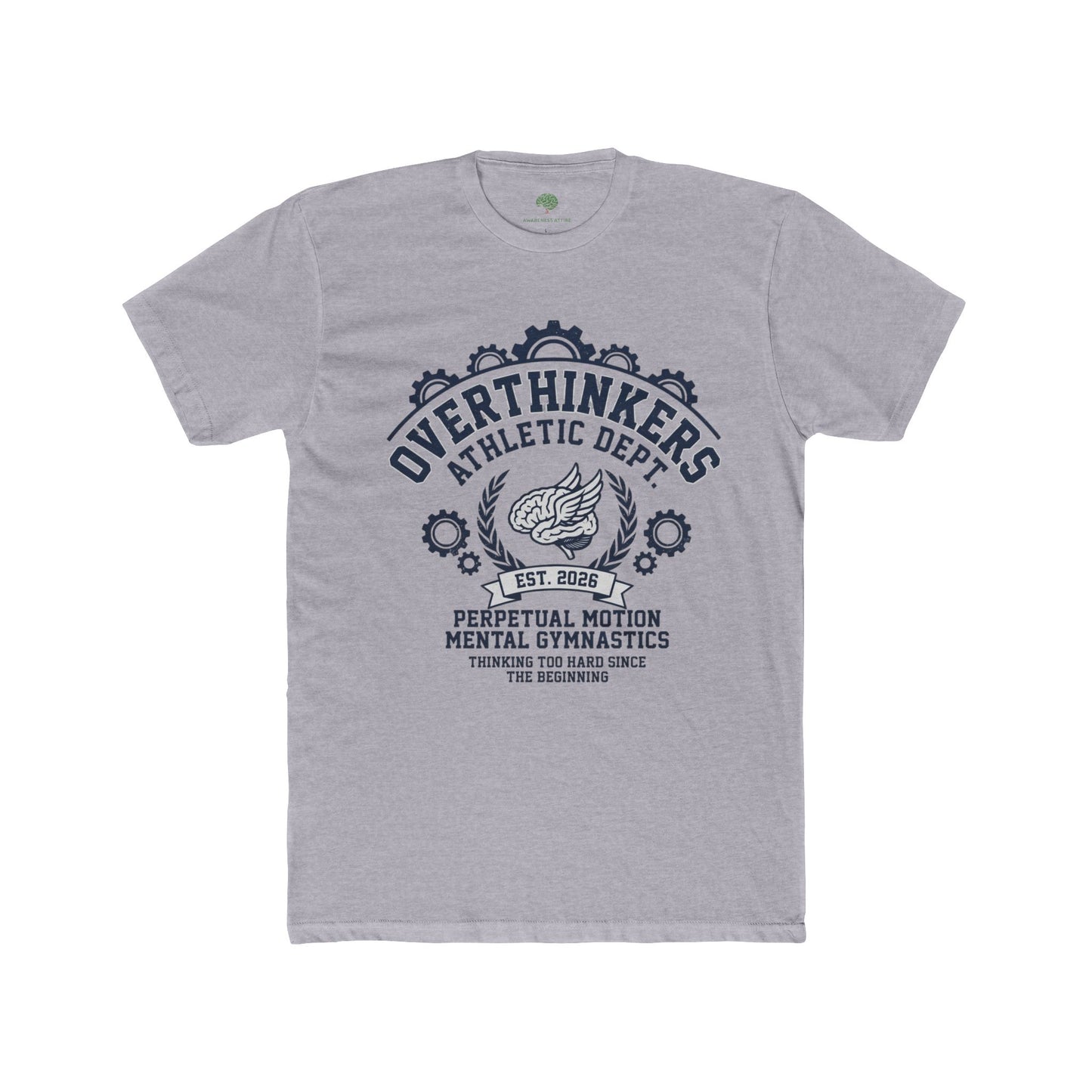 Overthinkers Athletic Dept. Tee - Mental Gymnastics Shirt