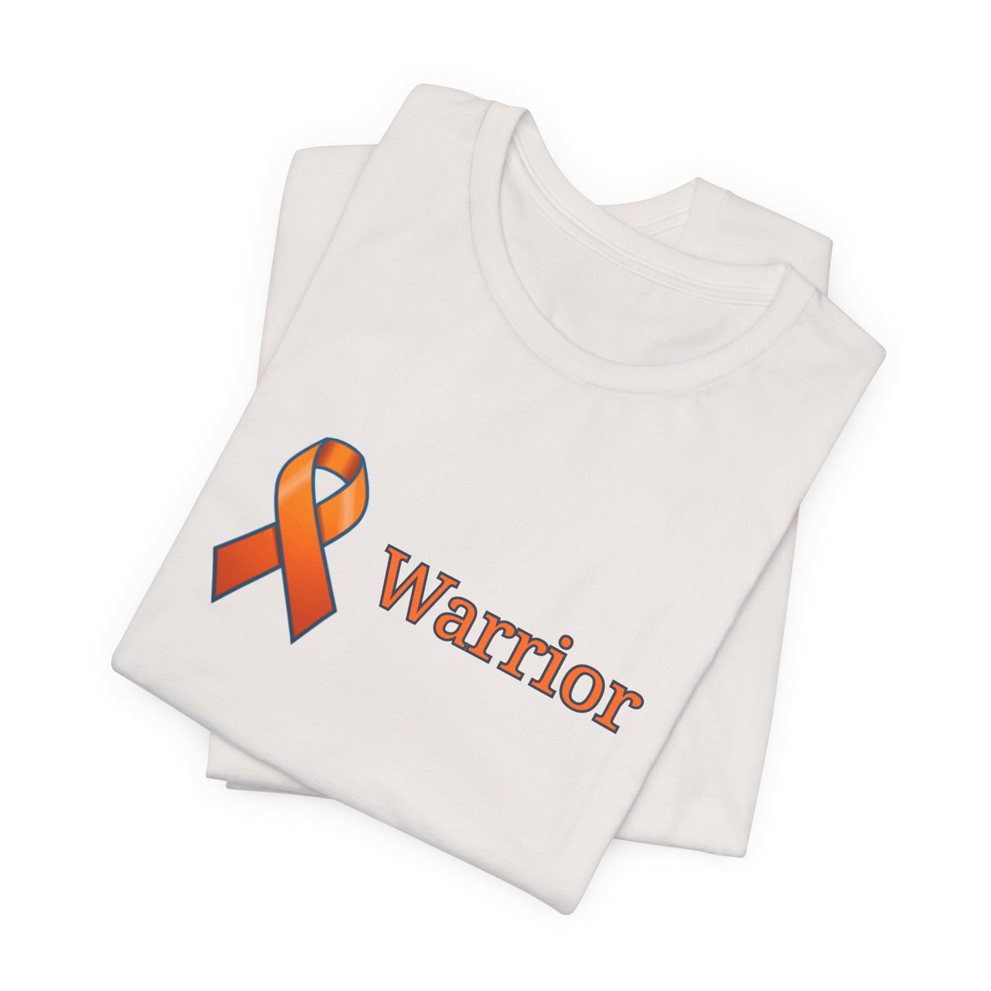 FND Warrior Ribbon Tee — Orange Awareness Ribbon T-Shirt