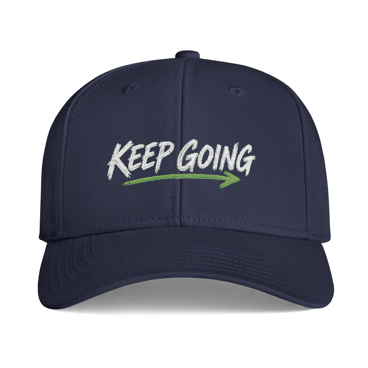 Keep Going Embroidered Cap — Mental Health Awareness Hat