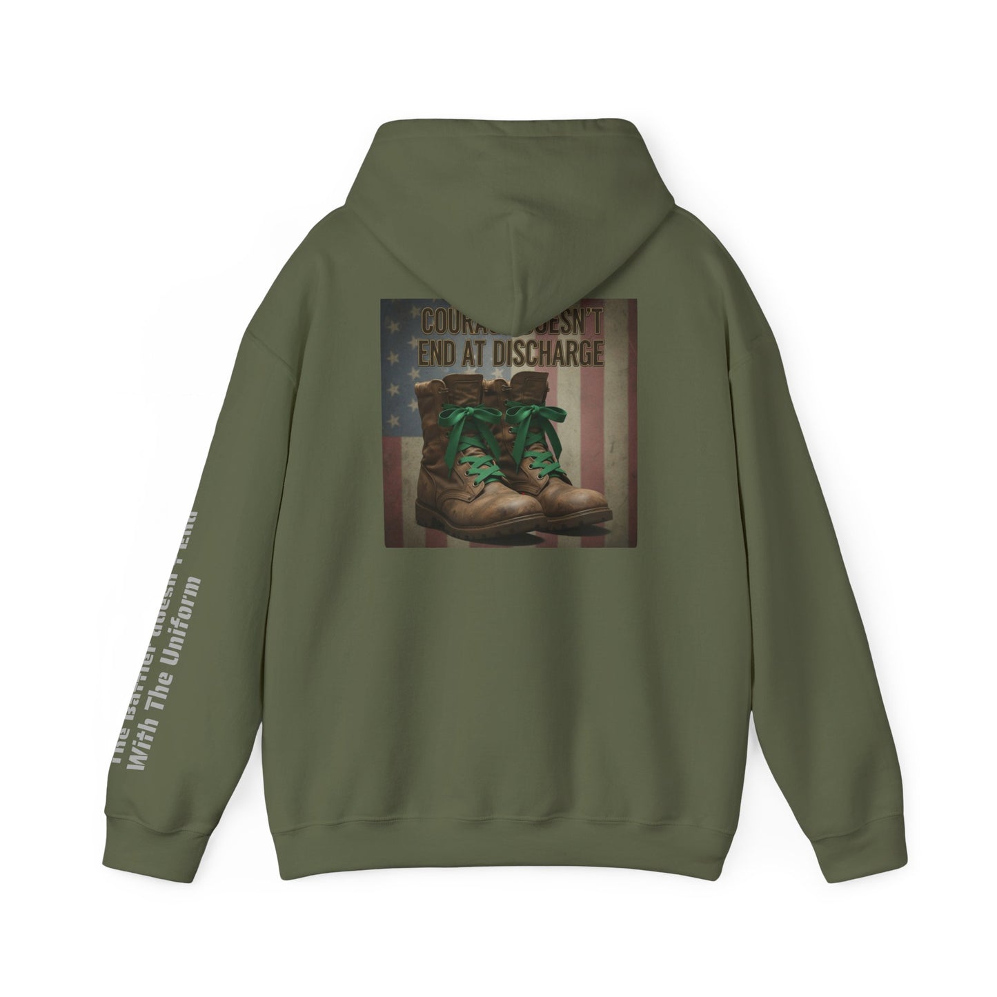 Service Continues. Support Continues Veteran Mental Health Hoodie