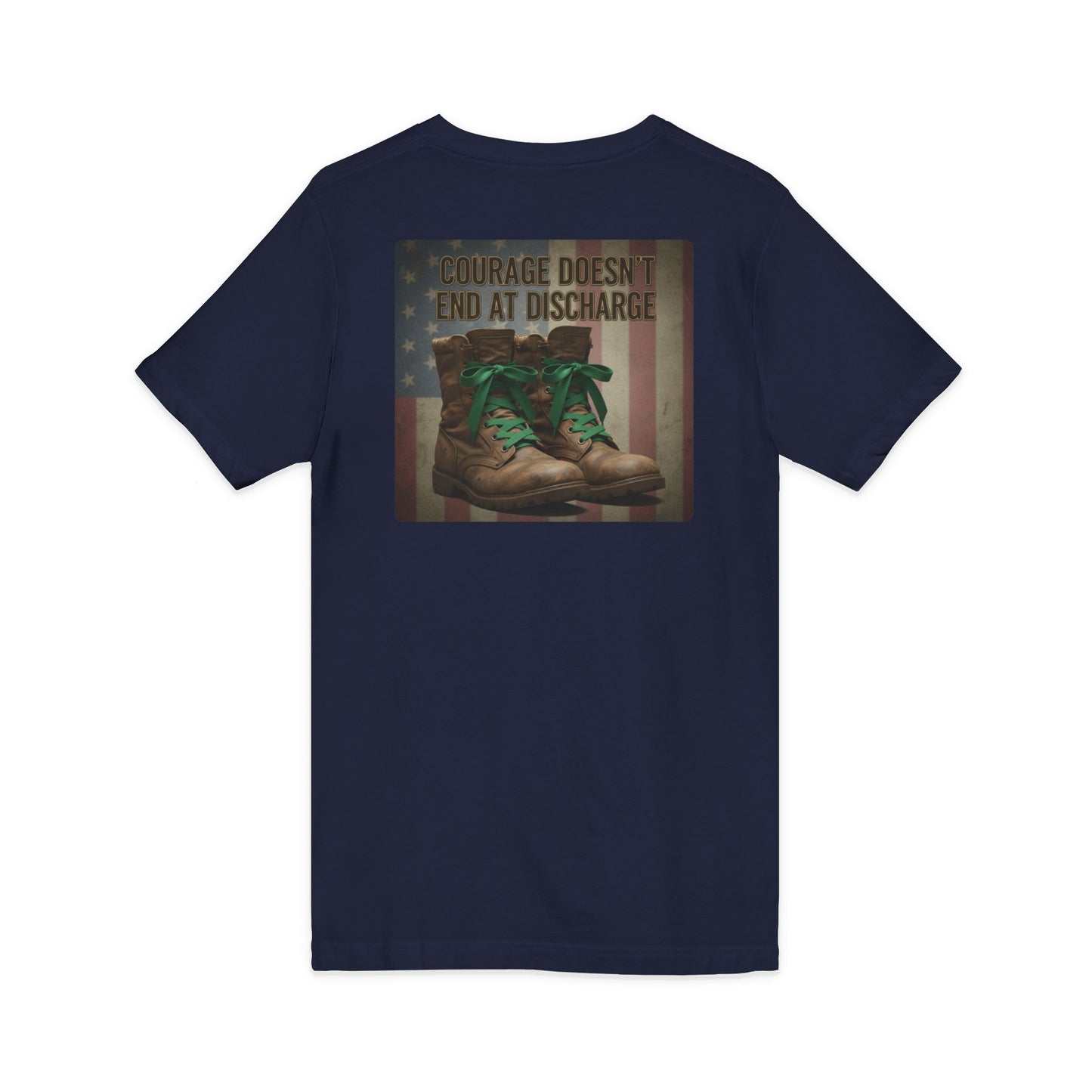 Service Continues. Support Continues. Veteran Mental Health V Neck