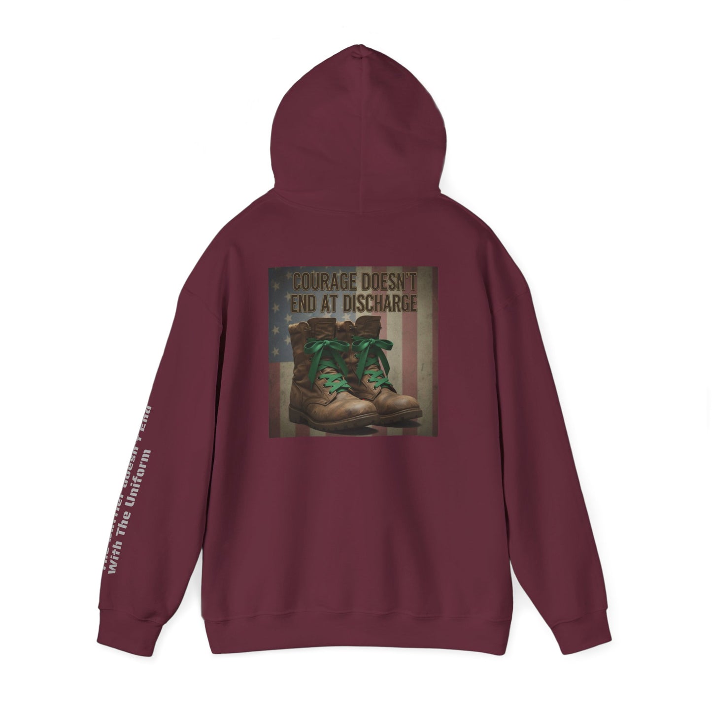 Service Continues. Support Continues Veteran Mental Health Hoodie