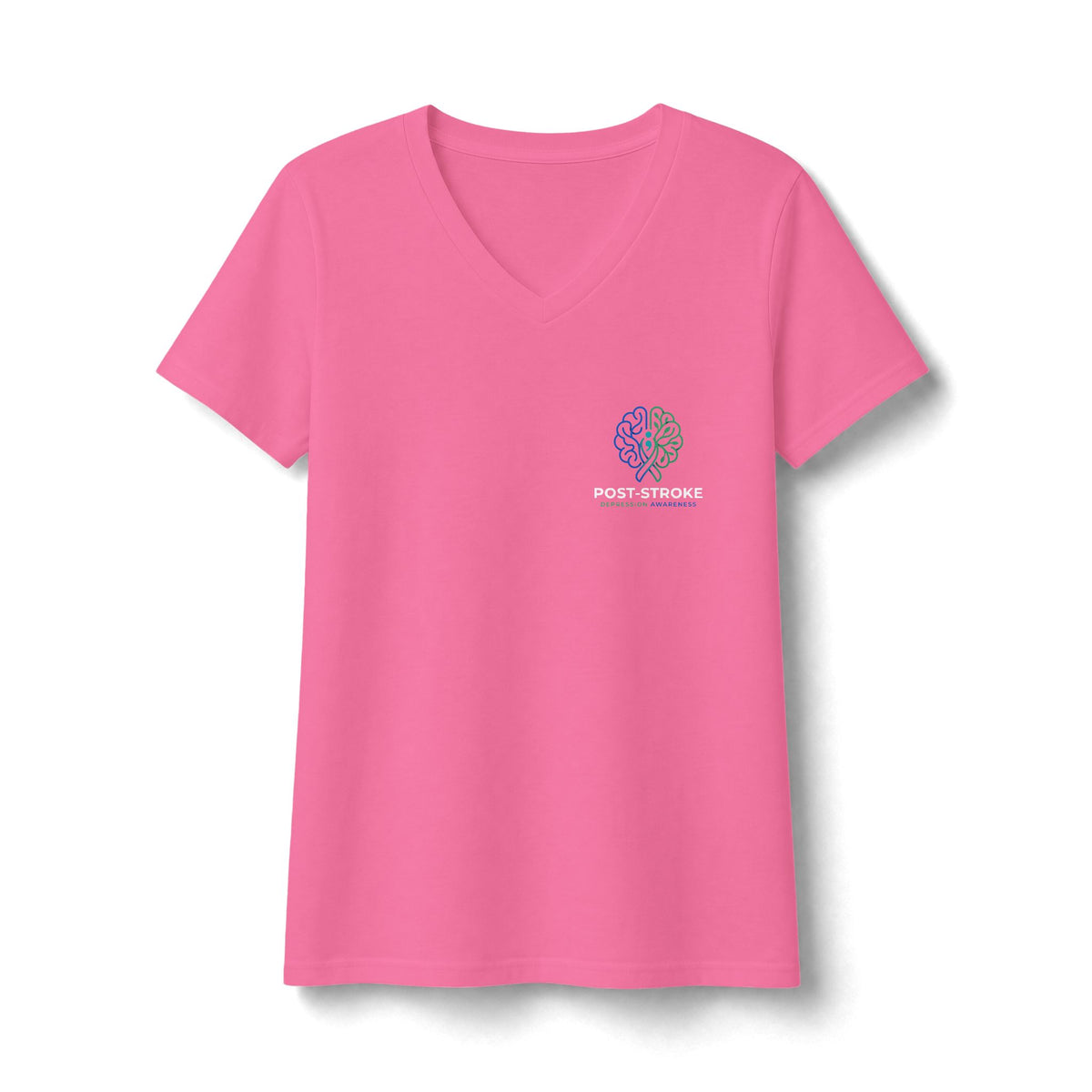 Survived The Stroke V Neck | Post-Stroke Depression & Recovery V Neck
