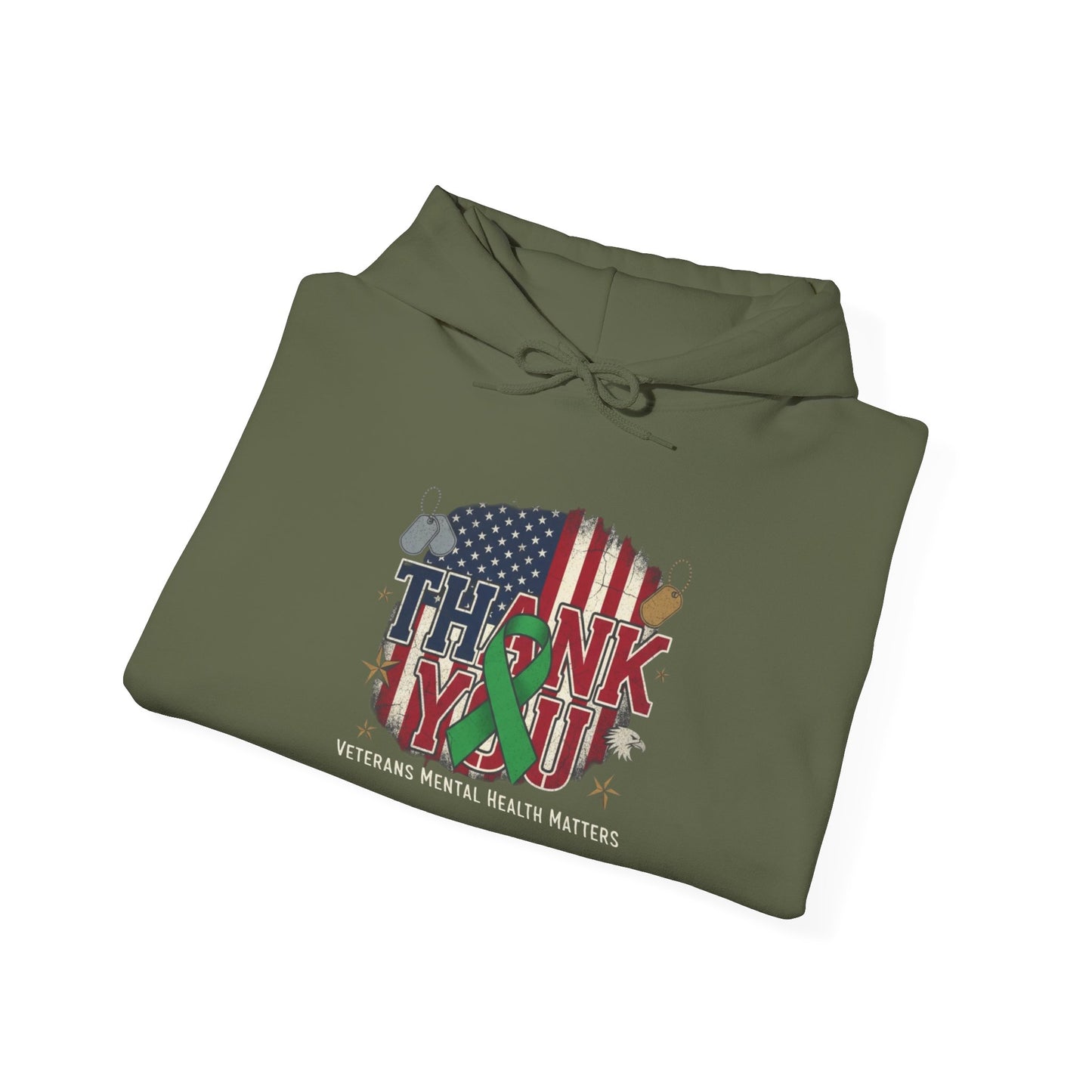 Gratitude in Action Veteran Mental Health Hoodie