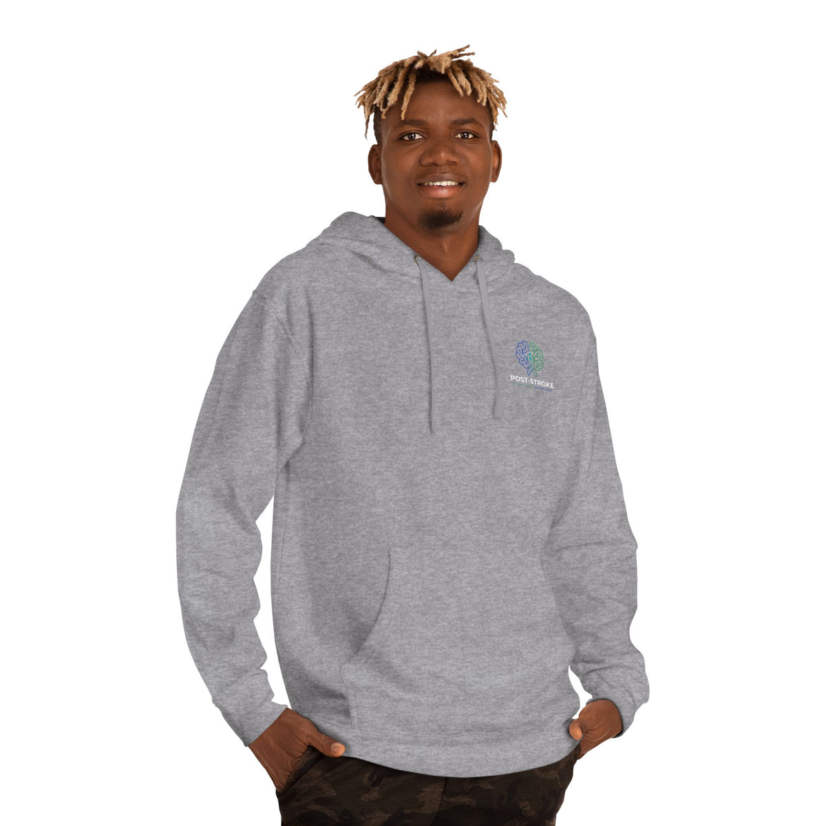 Surviving The Aftershock Hoodie | Post-Stroke Depression & Recovery Heavyweight Hoodie