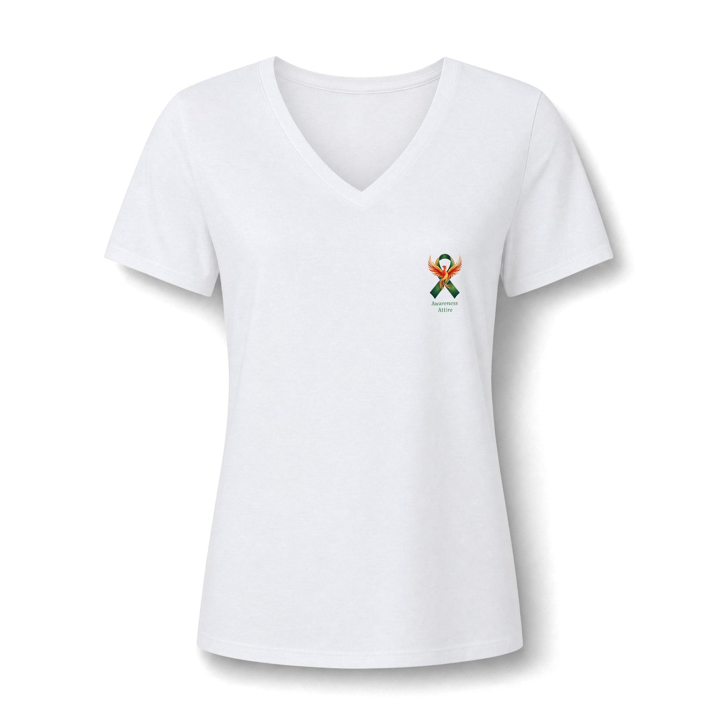 Beautifully Resilient Phoenix V Neck