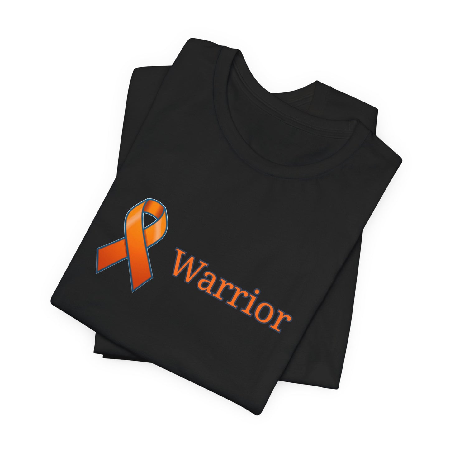 FND Warrior Ribbon Tee — Orange Awareness Ribbon T-Shirt