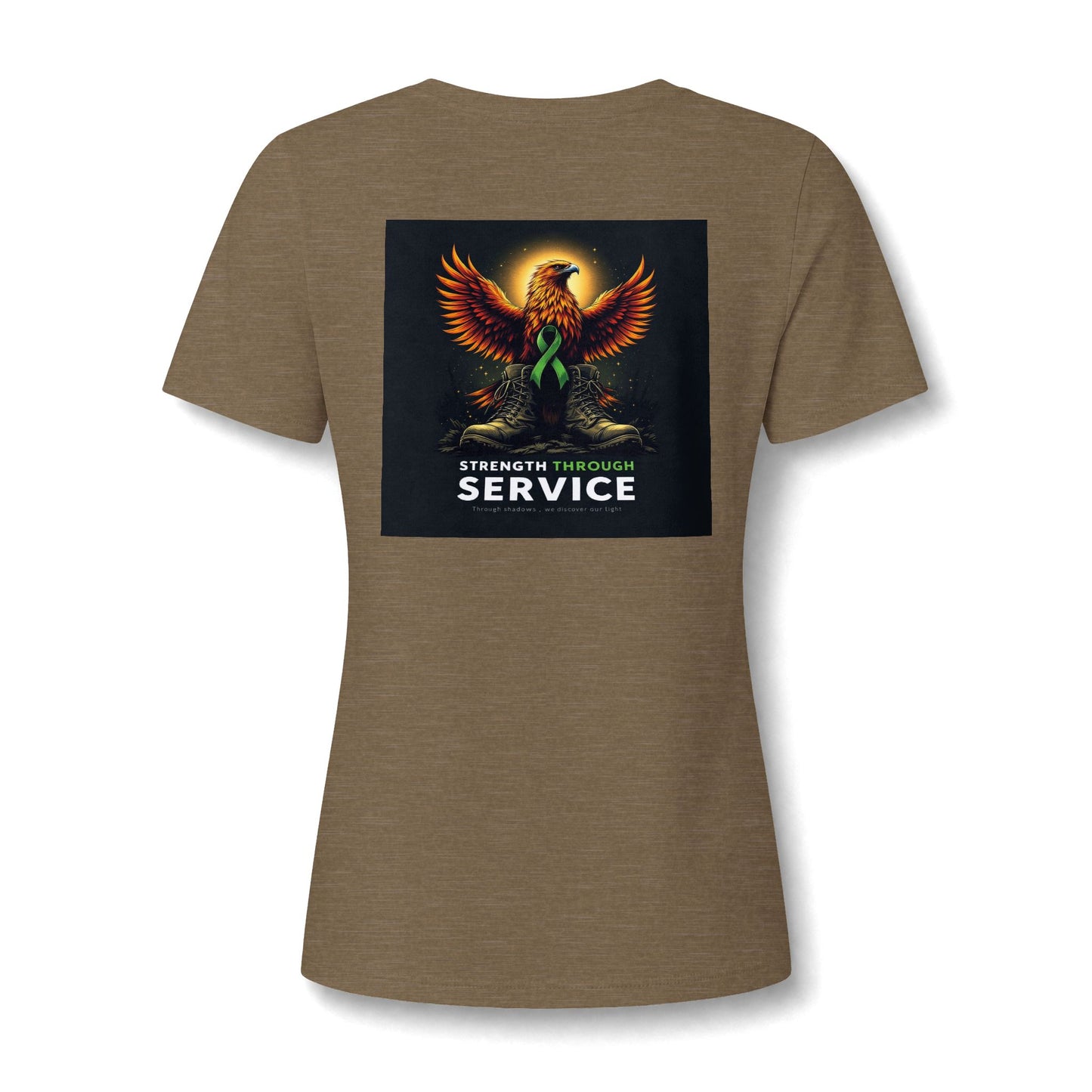 Strength Through Service Veteran Mental Health Tee.