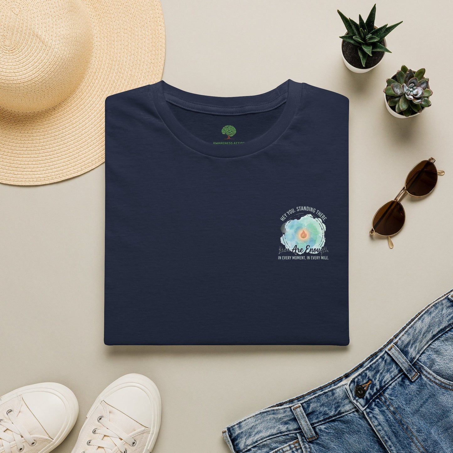 You Are Enough Tee — Inspirational Tee