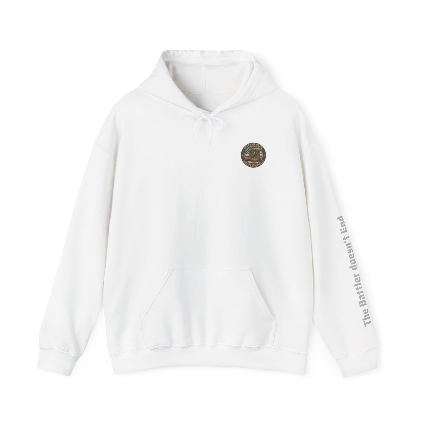 Service Continues. Support Continues Veteran Mental Health Hoodie