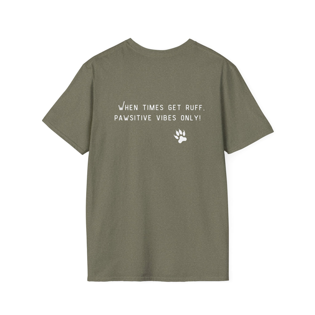 "Pawfect Acceptance" Dog Paw Print Tee