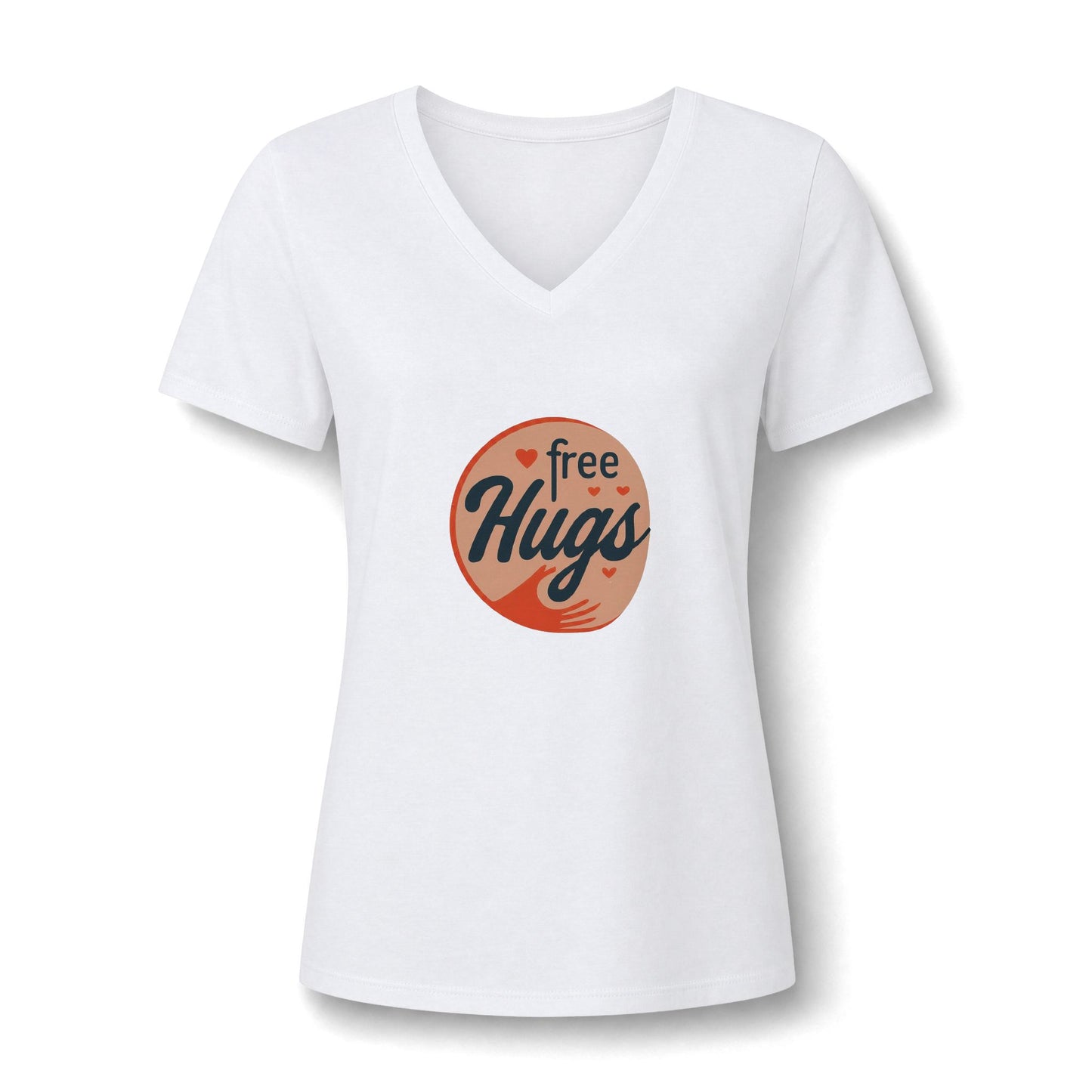 Free Hugs / Mental Health Awareness V Neck / Awareness Attire
