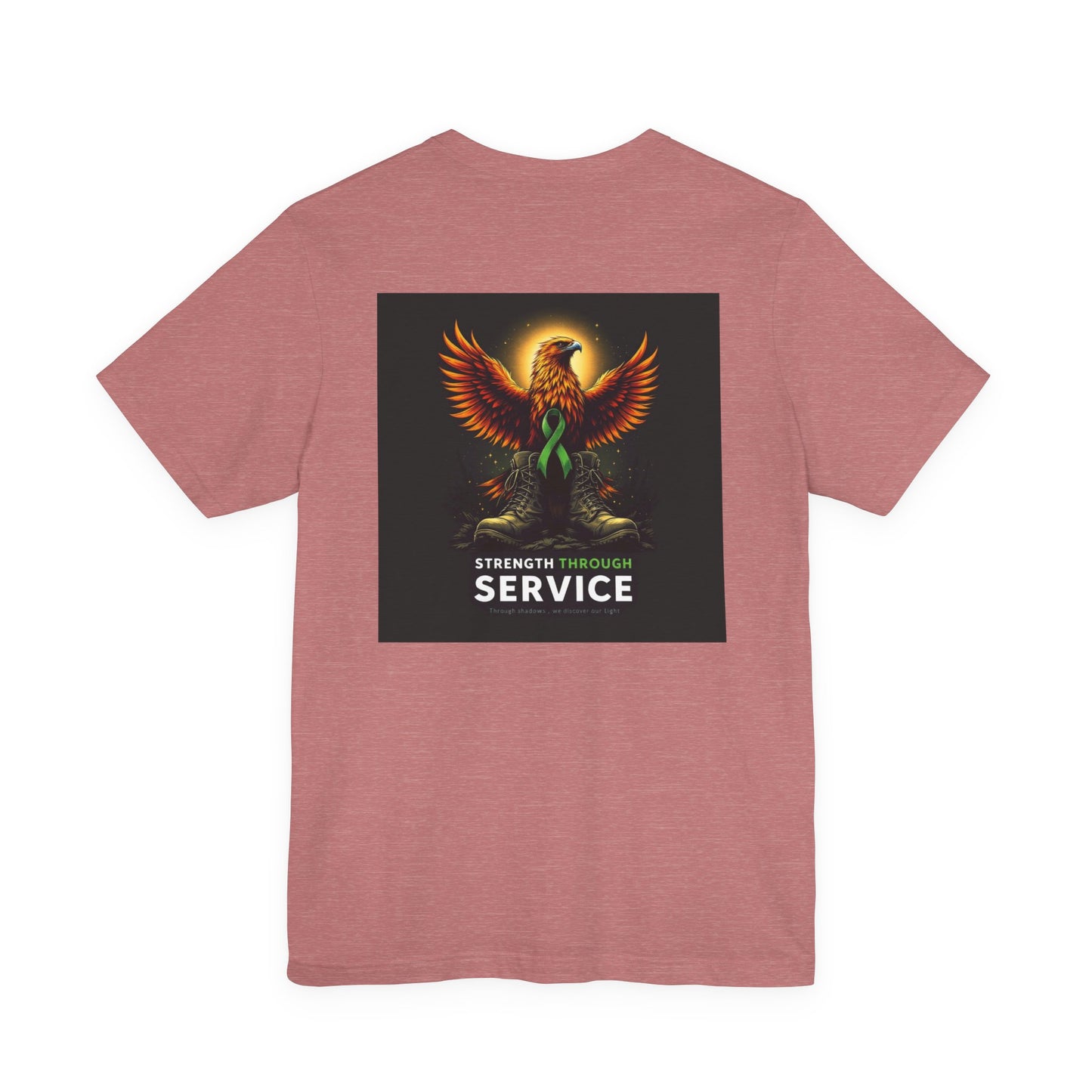 Strength Through Service Veteran Mental Health Tee.