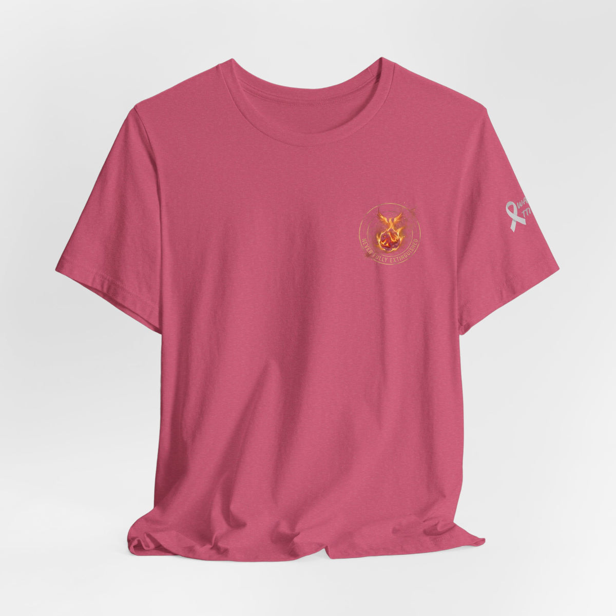 Never Fully Extinguished Phoenix Mental Health Graphic Tee