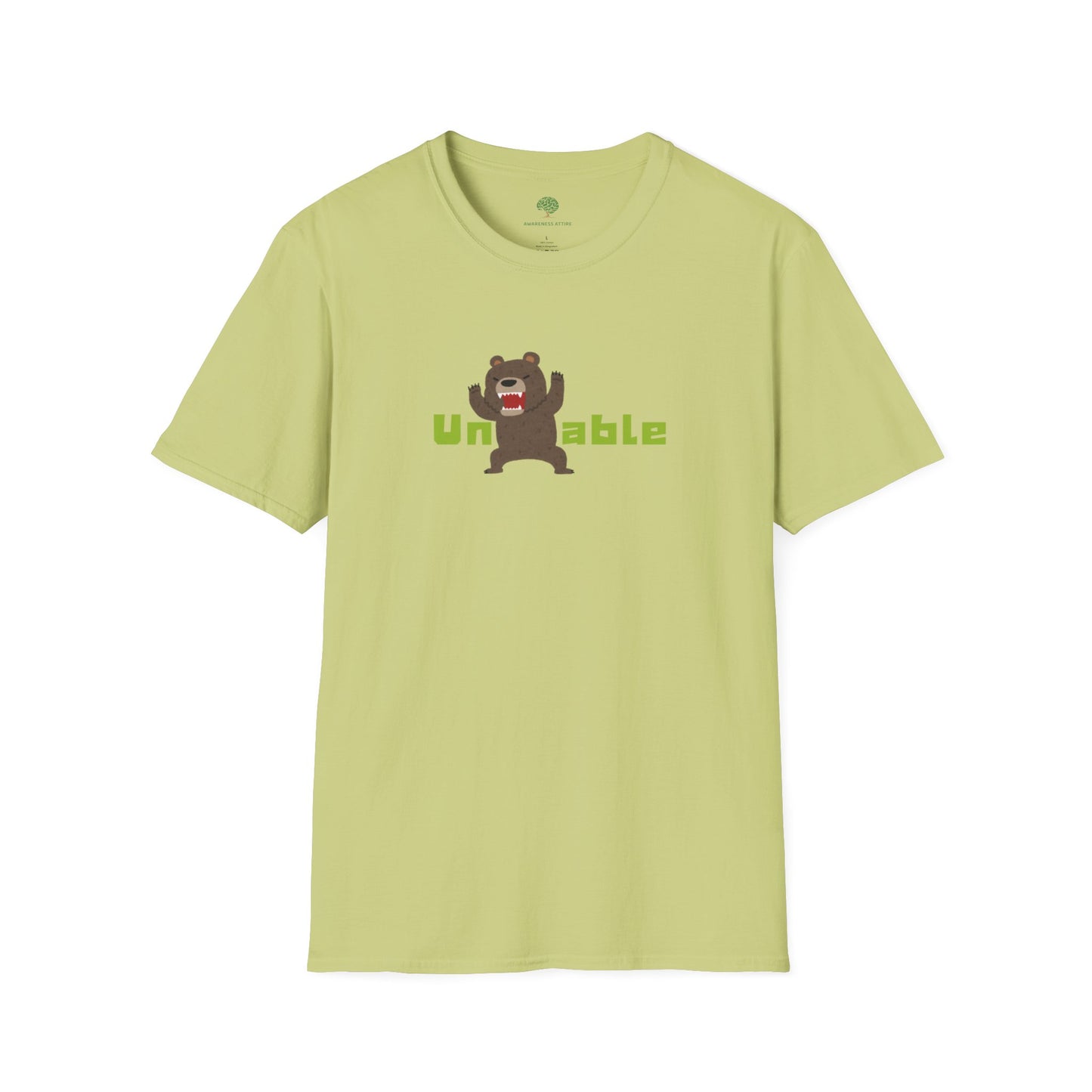 Unberable Graphic Tee | Sarcastic Cartoon Bear
