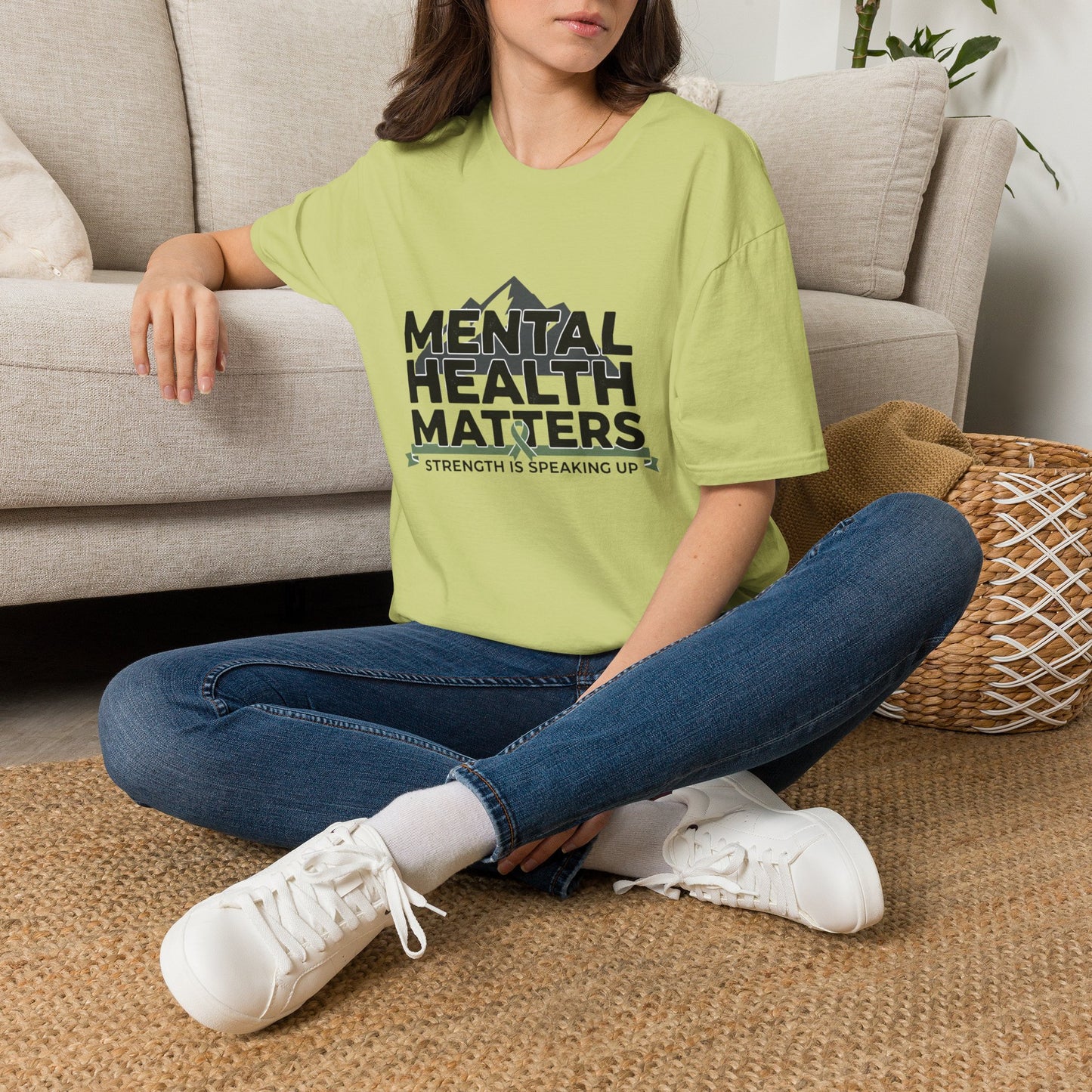 Mental Health Matters T-Shirt | Positive Wellness Tee