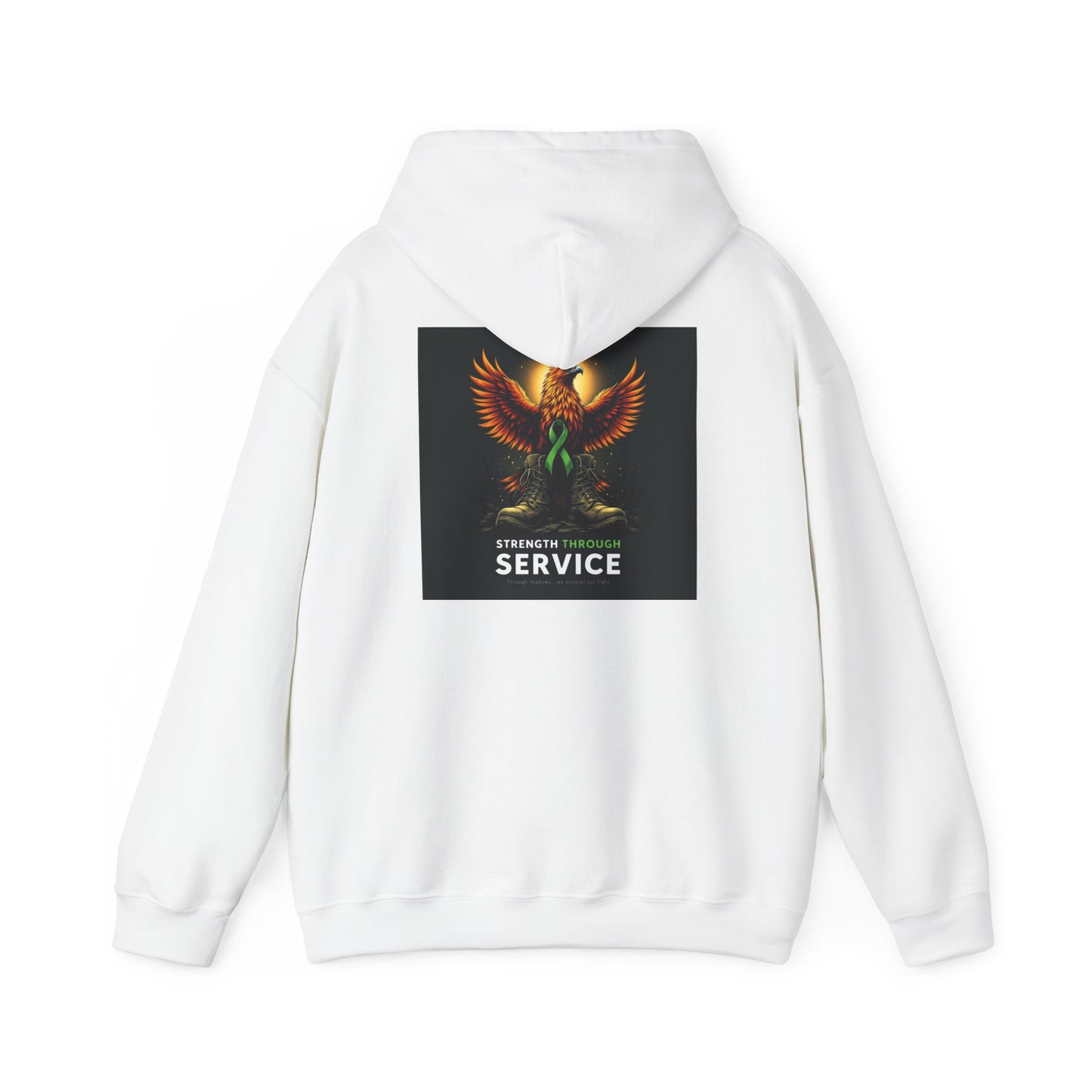 Strength Through Service Veteran Mental Health Hoodie